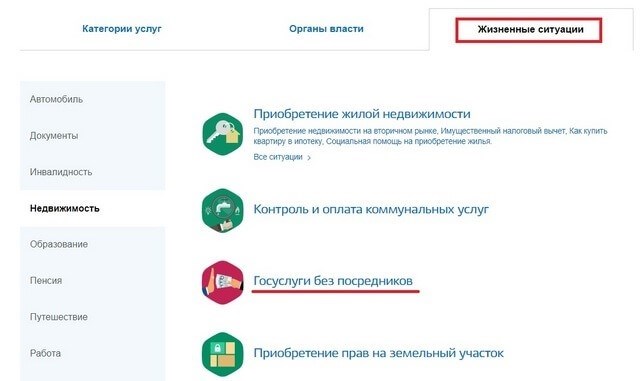 Методы оформления регистрации с использованием Госуслуг