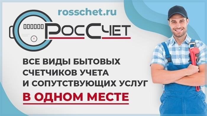 Вся гамма счетчиков предоставлена компанией РосСчет