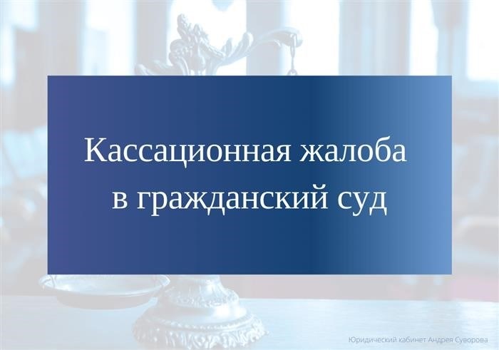 Подготовка апелляционной жалобы в суд общей юрисдикции