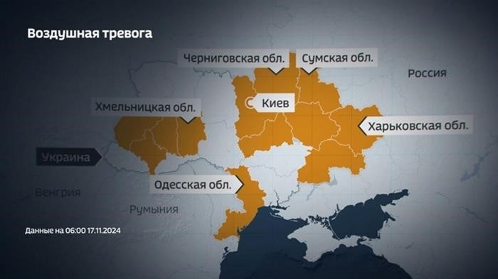 В Киеве отмечены две колонны взрывов